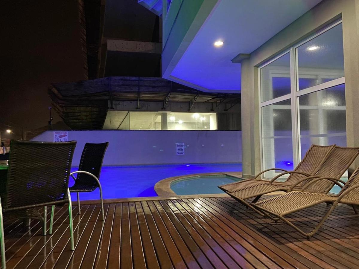 Apartamento Frente Mar Ubatuba Praia Grande 外观 照片